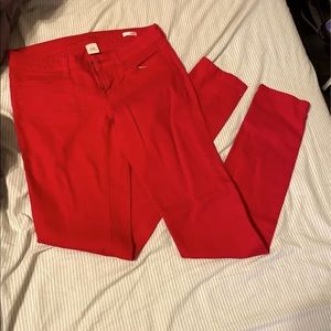 Red Skinny Jeans